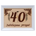 Rėmelis pinigams "40 jubiliejaus proga"