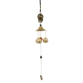 Metalinis varpelis su gyvate, 50 cm