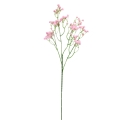 Dirbtinė rožinė gubojos šaka, 60 cm