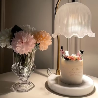 Stiklinė vaza, 20 cm