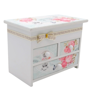 Medinė dėžutė, 14,5x20x11 cm