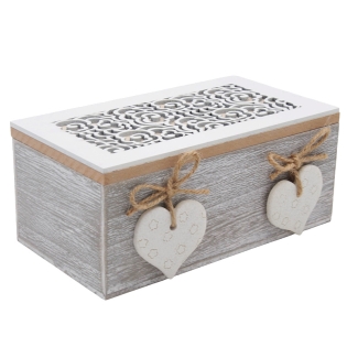 Medinė dėžutė, 7x16,5x9 cm