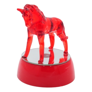 Stiklinė arklio figūrėlė su...